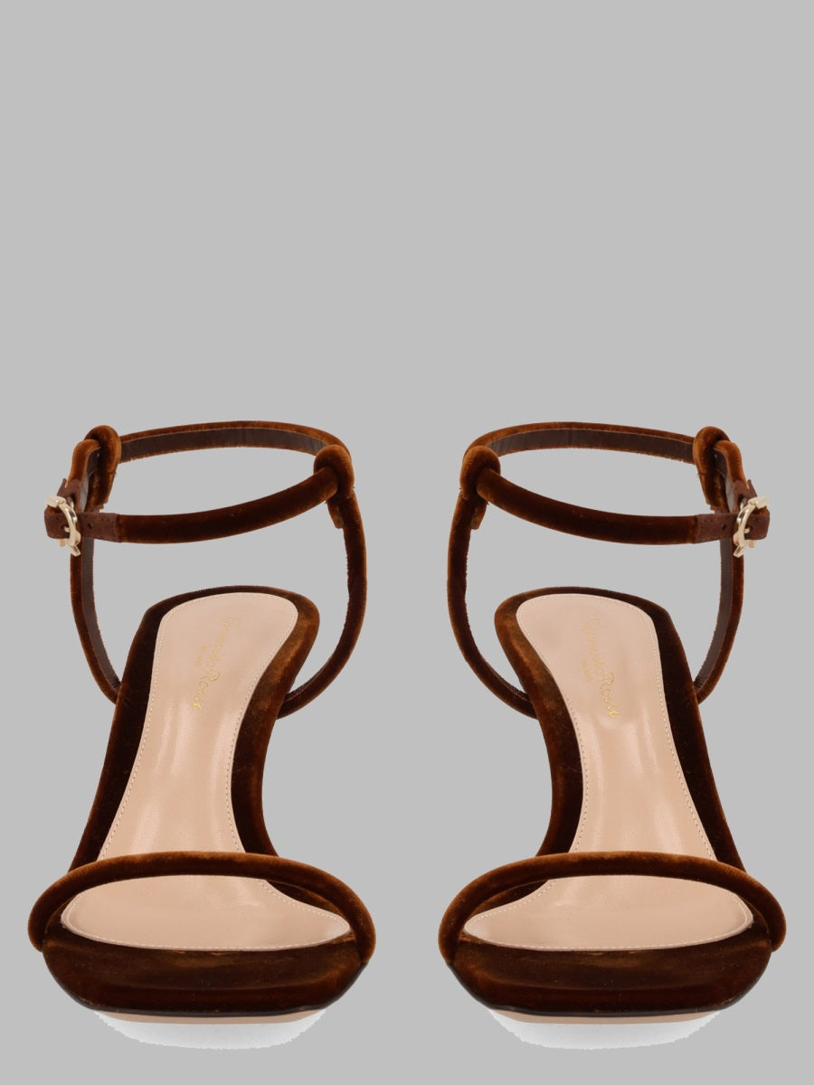 Gianvito Rossi Women Sandalo "Mayfair" In Velluto