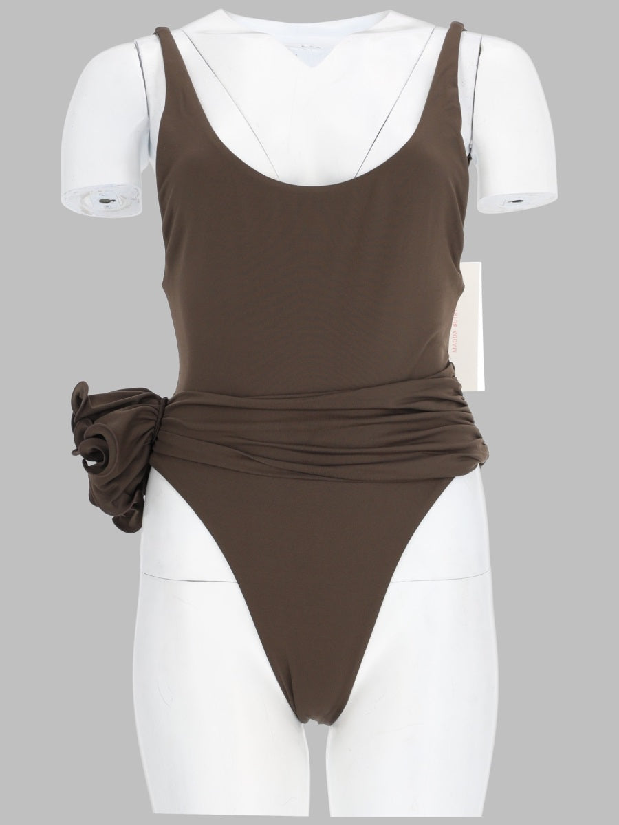 Magda Butrym Women Costume Da Bagno Intero Con Dettaglio Arricciato