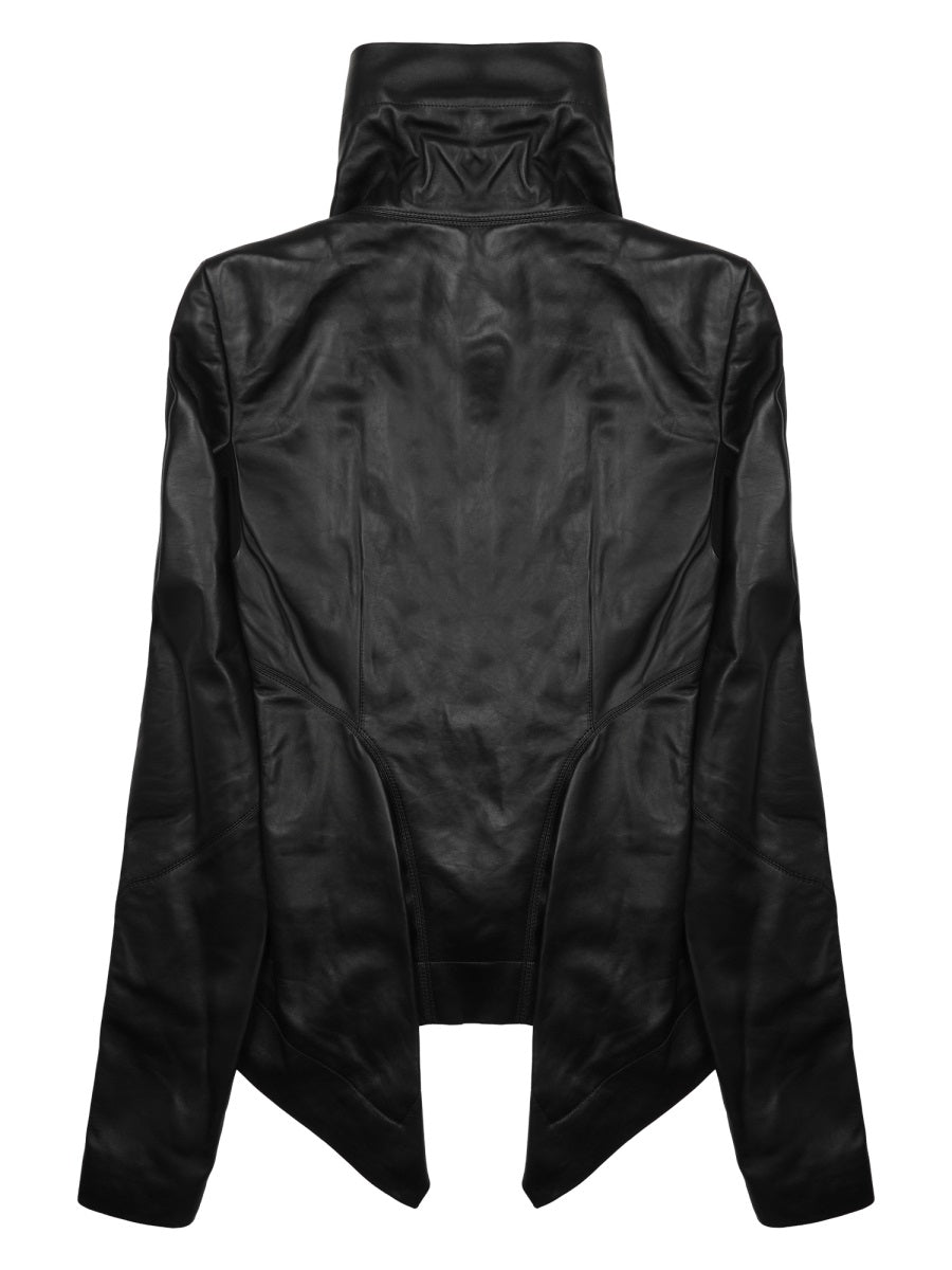 Rick Owens Women Giacca Biker In Pelle "Naska"