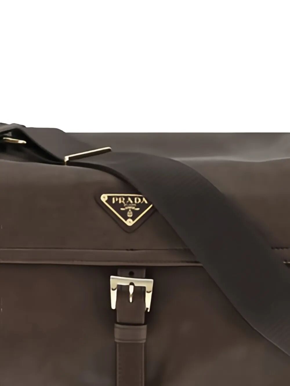 Prada Women Prada Explore Large Vintage Look-Treated Leather Shoulder Bag With Flap