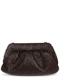 THEMOIRÈ Themoirè Women Clutch "Bios" In Fibra Di Mela Arricciata