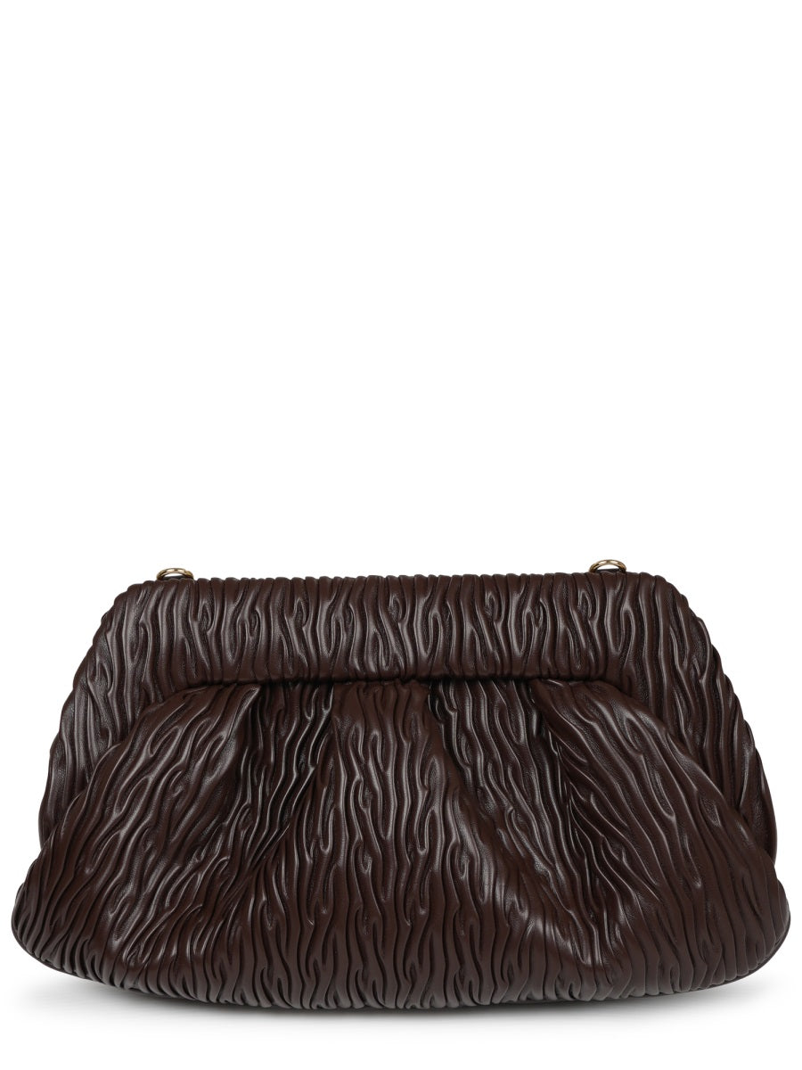 THEMOIRÈ Themoirè Women Clutch "Bios" In Fibra Di Mela Arricciata