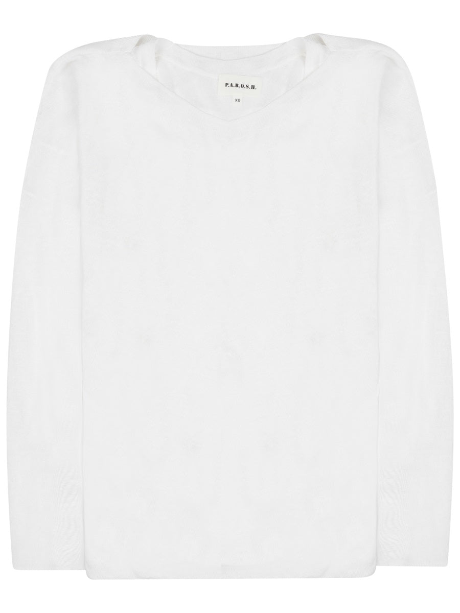 P.A.R.O.S.H. Women Maglia In Misto Lino