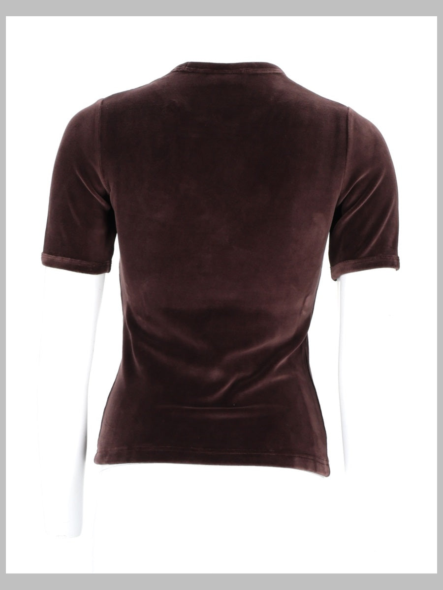 Courreges Women T-Shirt In Velluto
