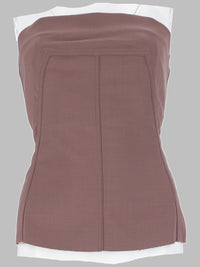 Rick Owens Women Top Bustier In Lana