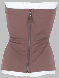 Rick Owens Women Top Bustier In Lana