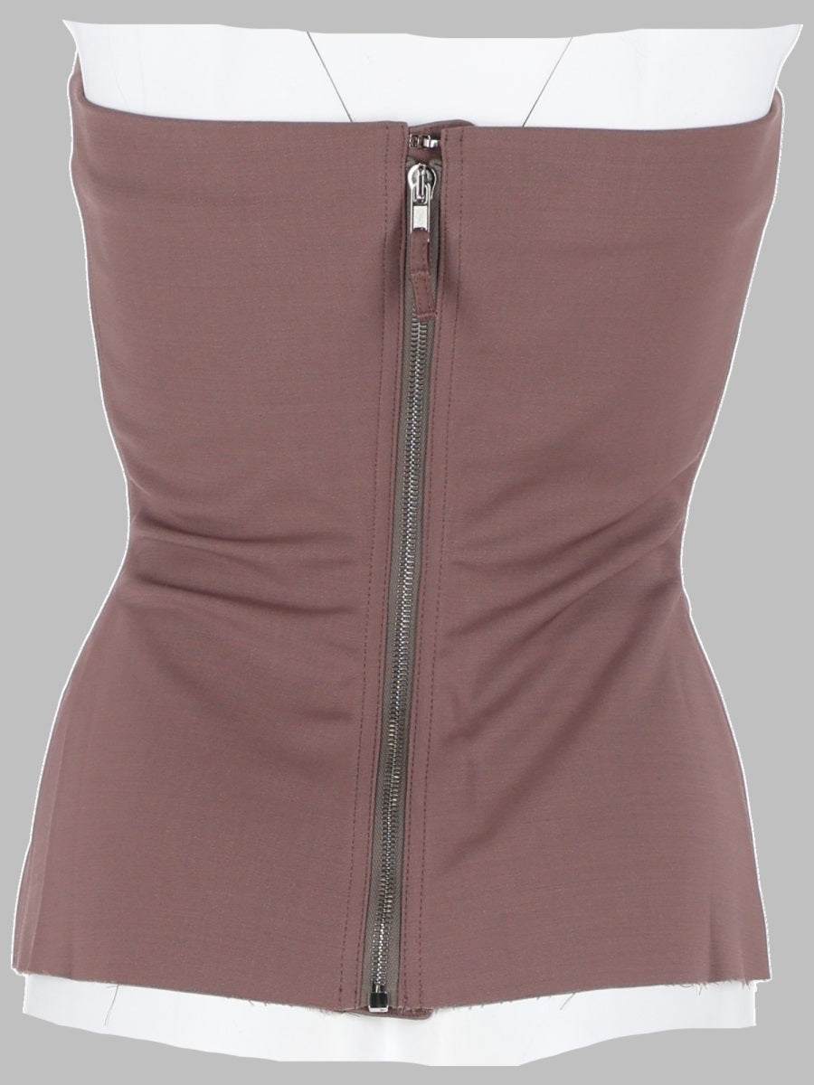Rick Owens Women Top Bustier In Lana