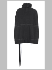 Rick Owens Drkshdw Women Giacca "Mountain" Con Zip Asimmetrica