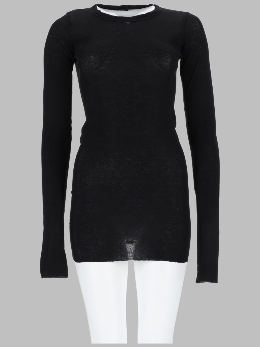 Rick Owens Women T-Shirt A Manica Lunga