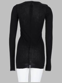 Rick Owens Women T-Shirt A Manica Lunga
