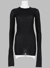 Rick Owens Women T-Shirt A Manica Lunga