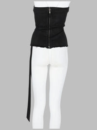 Rick Owens Drkshdw Women Top "Splintered Bustier"