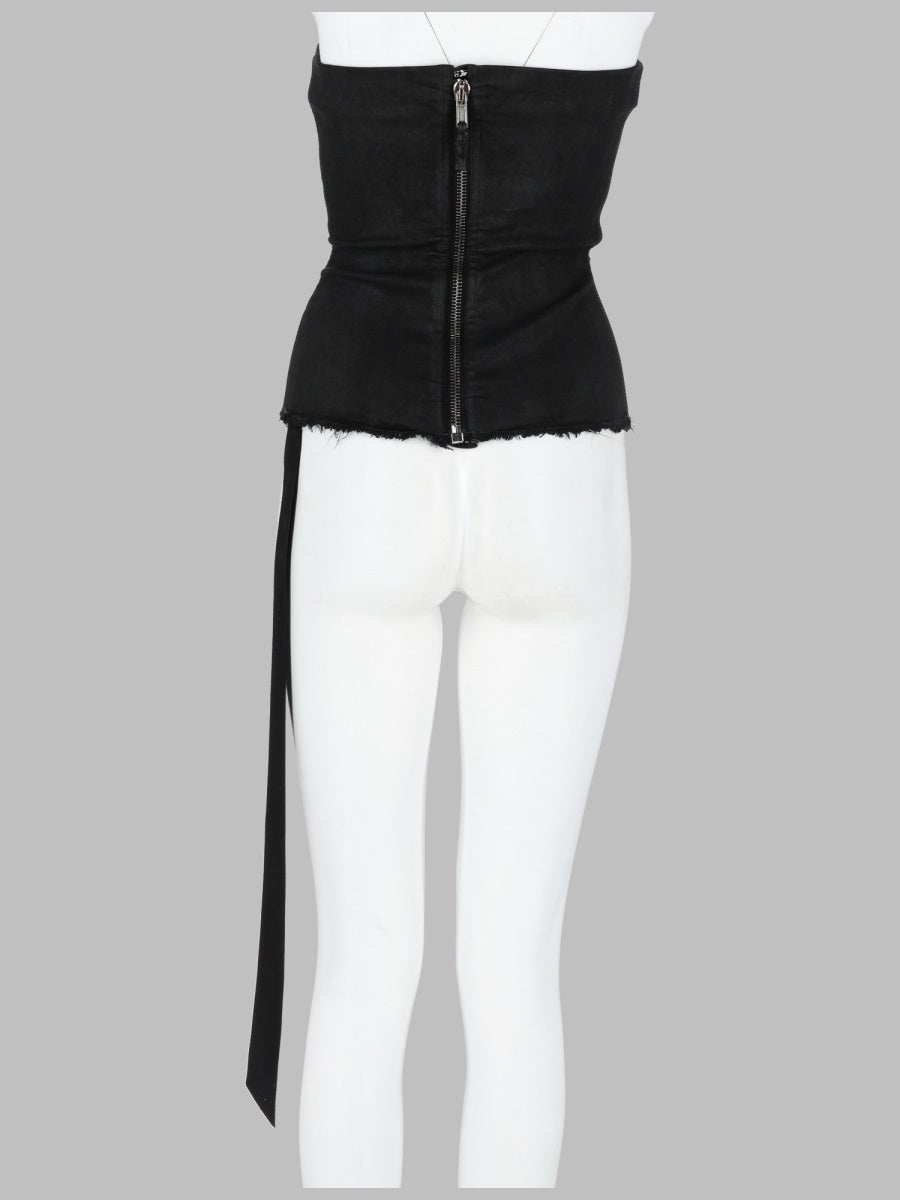 Rick Owens Drkshdw Women Top "Splintered Bustier"