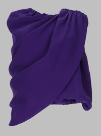Balenciaga Women Top Mantella In Seta
