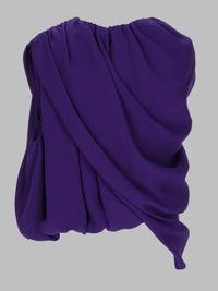 Balenciaga Women Top Mantella In Seta