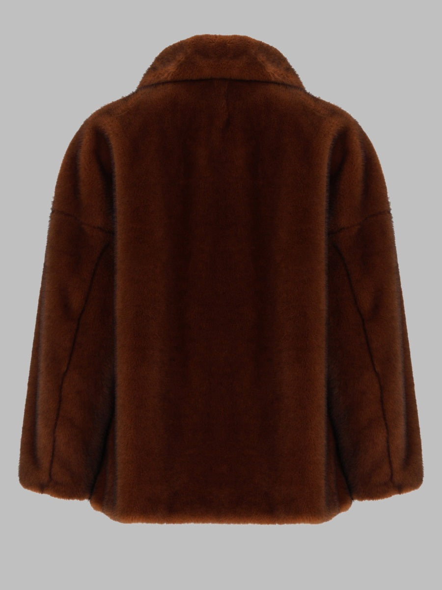 Herno Women Cappotto In Eco-Pelliccia