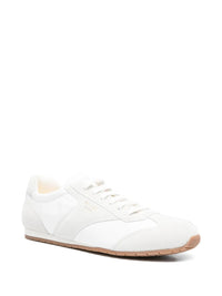 PRADA Fabric And Suede Sneakers Women