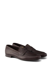 PRADA Leather Loafers With Band Women