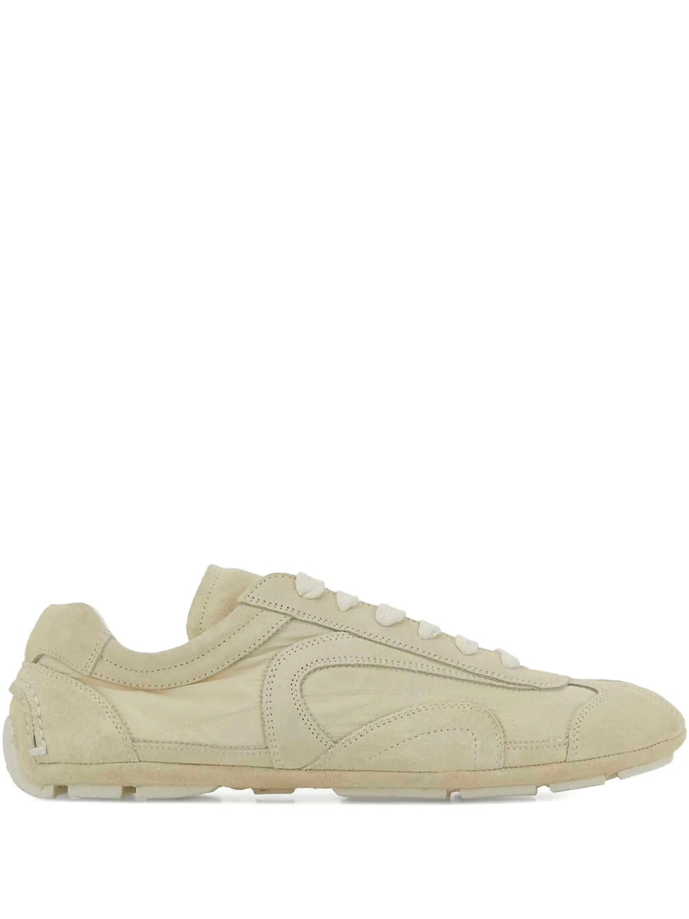 PRADA Prada Men Montecarlo Re-Edition 2025 Nylon And Suede Sneakers