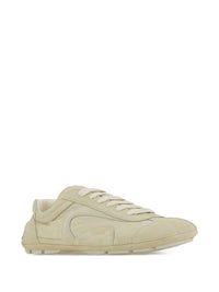PRADA Prada Men Montecarlo Re-Edition 2025 Nylon And Suede Sneakers