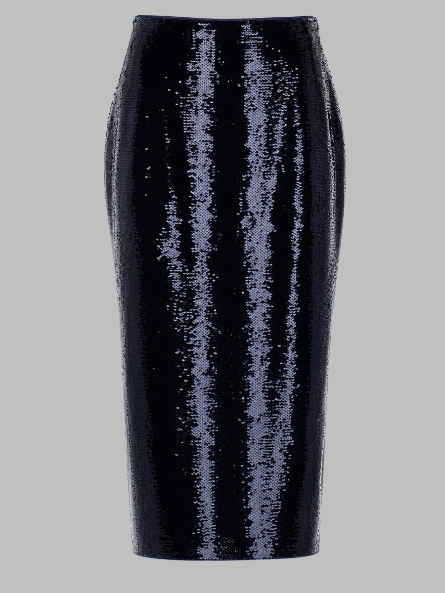Tom Ford Women Gonna Midi Con Paillettes