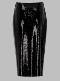 Tom Ford Women Gonna Midi Con Paillettes
