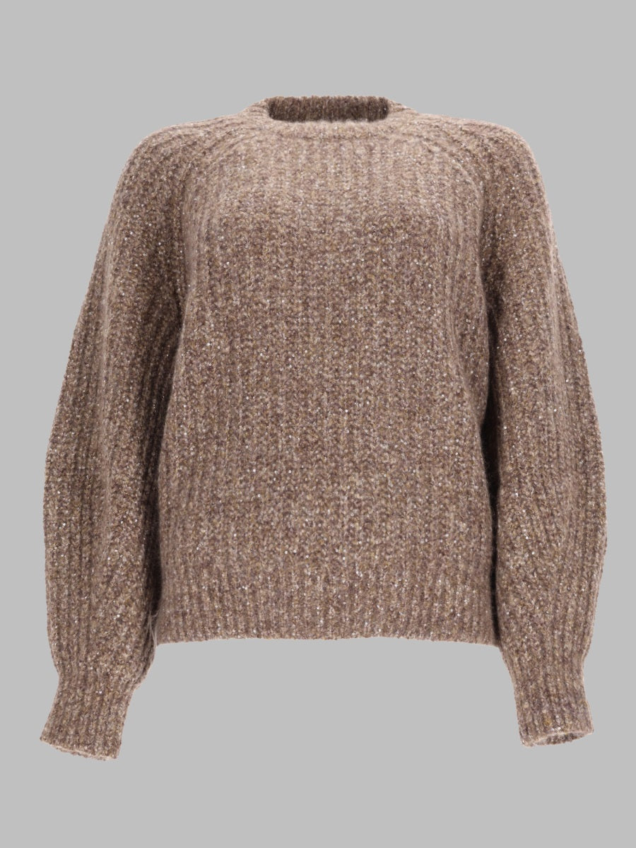 Brunello Cucinelli Women Maglia In Misto Cashmere E Seta