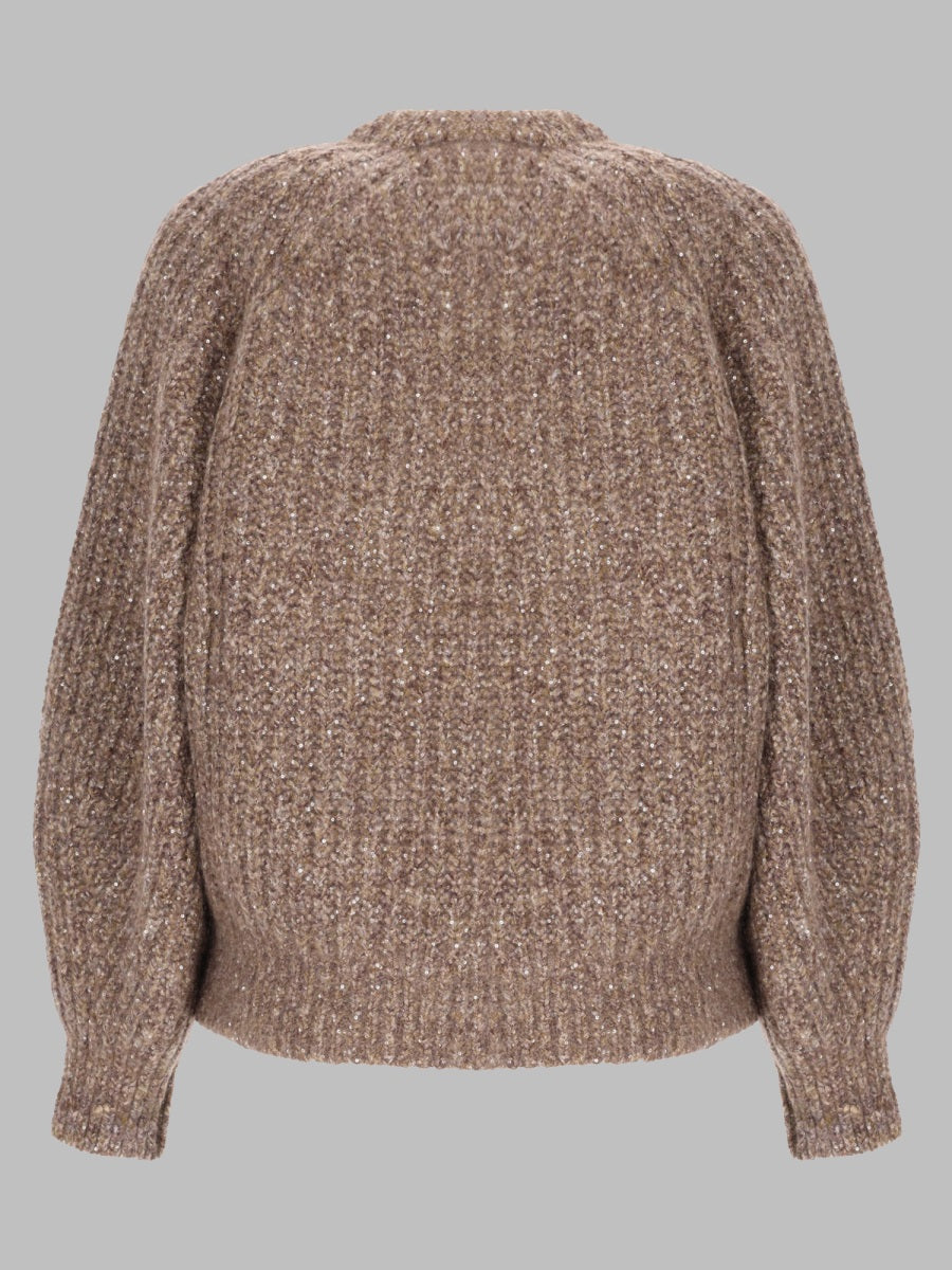 Brunello Cucinelli Women Maglia In Misto Cashmere E Seta