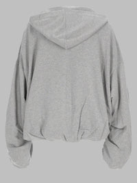 Dries Van Noten Women Felpa In Cotone Con Zip