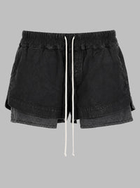 Rick Owens Drkshdw Women Shorts "Fog"