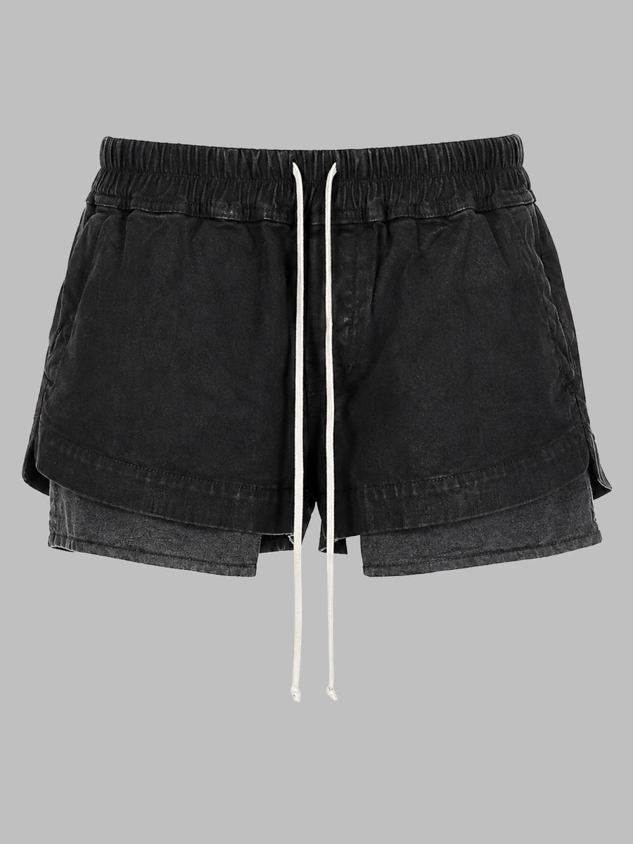 Rick Owens Drkshdw Women Shorts "Fog"