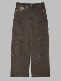 RICK OWENS DRKSHDW Rick Owens Drkshdw Men Jeans Cargo In Denim Di Cotone