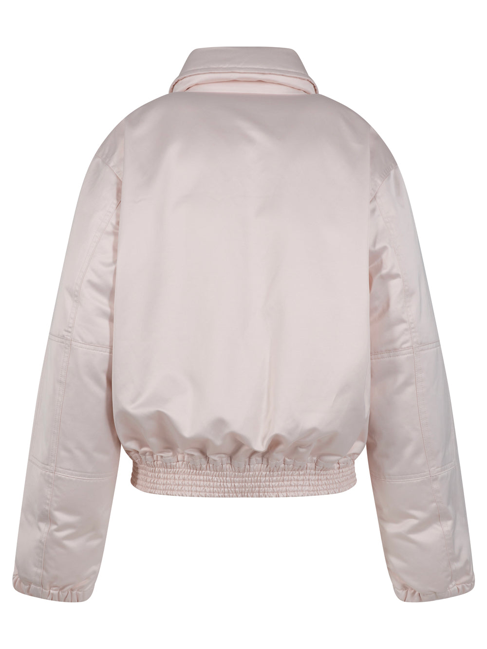 VICTORIA BECKHAM Cotton Satin Padded Bomber Jacket Women