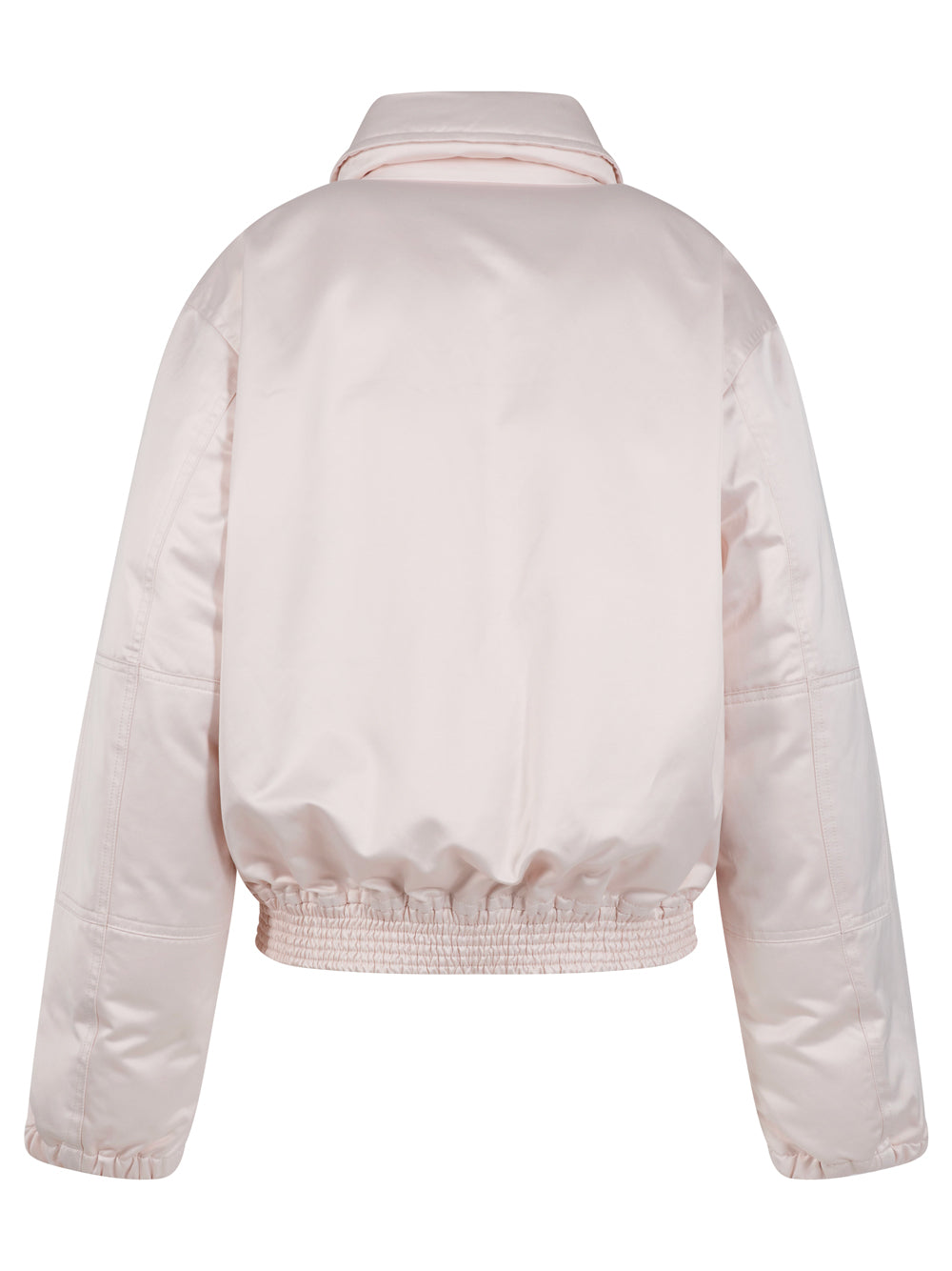 VICTORIA BECKHAM Cotton Satin Padded Bomber Jacket Women