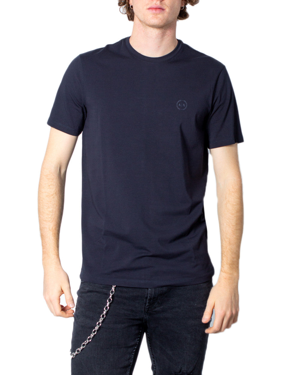 Tシャツ・カットソー ARMANI EXCHANGE Men T-shirt Blue XM000270AF12112 UB101 undefined