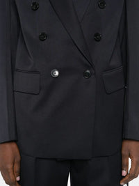 Victoria Beckham Women Double-Breasted Wool Tailored Jacket
