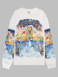 Casablanca Men T-Shirt Con Stampa "Egypt"
