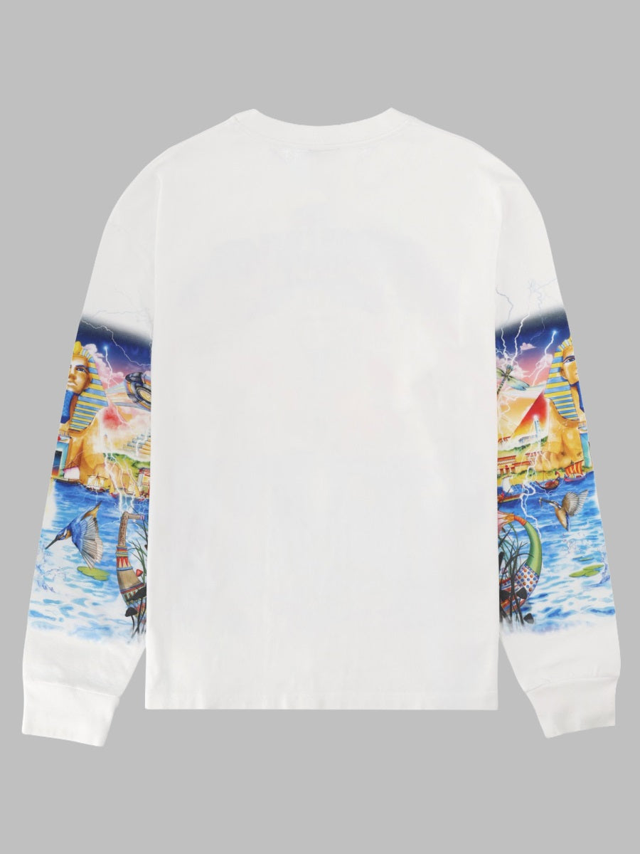 Casablanca Men T-Shirt Con Stampa "Egypt"