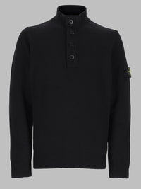Stone Island Men Maglia Con Bottoni E Patch Logo