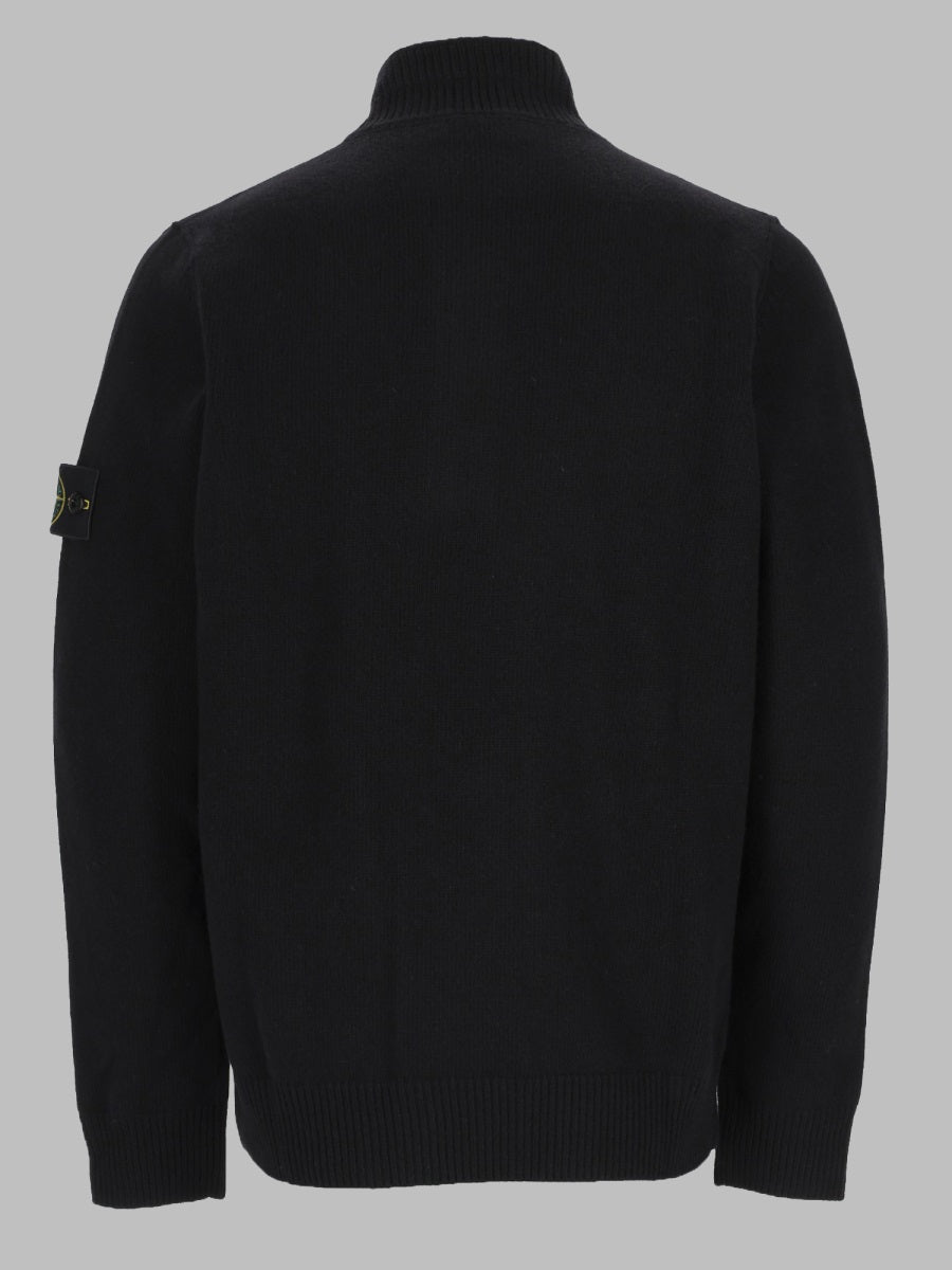 Stone Island Men Maglia Con Bottoni E Patch Logo