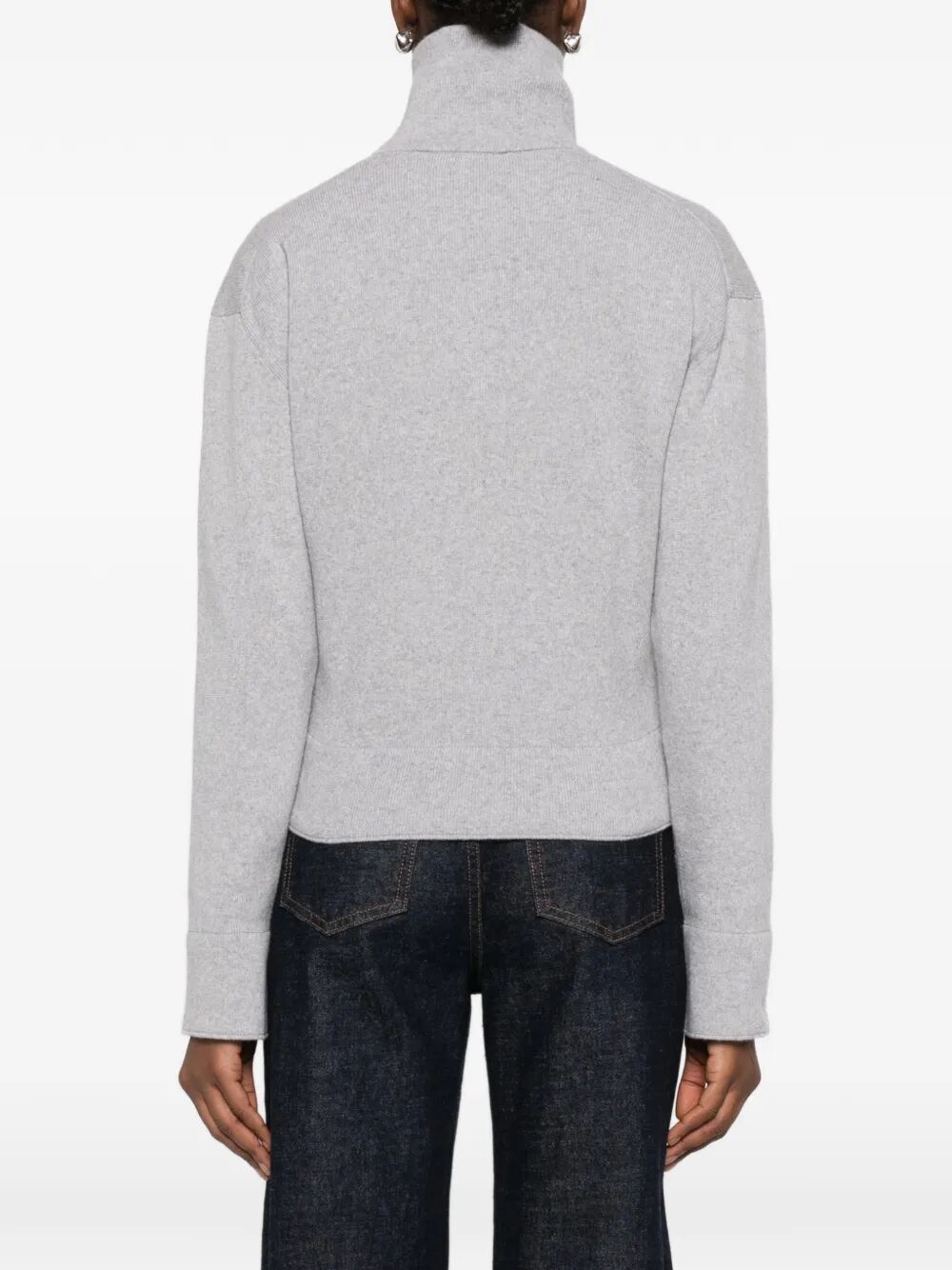 VICTORIA BECKHAM Victoria Beckham Women Half-Zip Milano Wool Blend Jumper