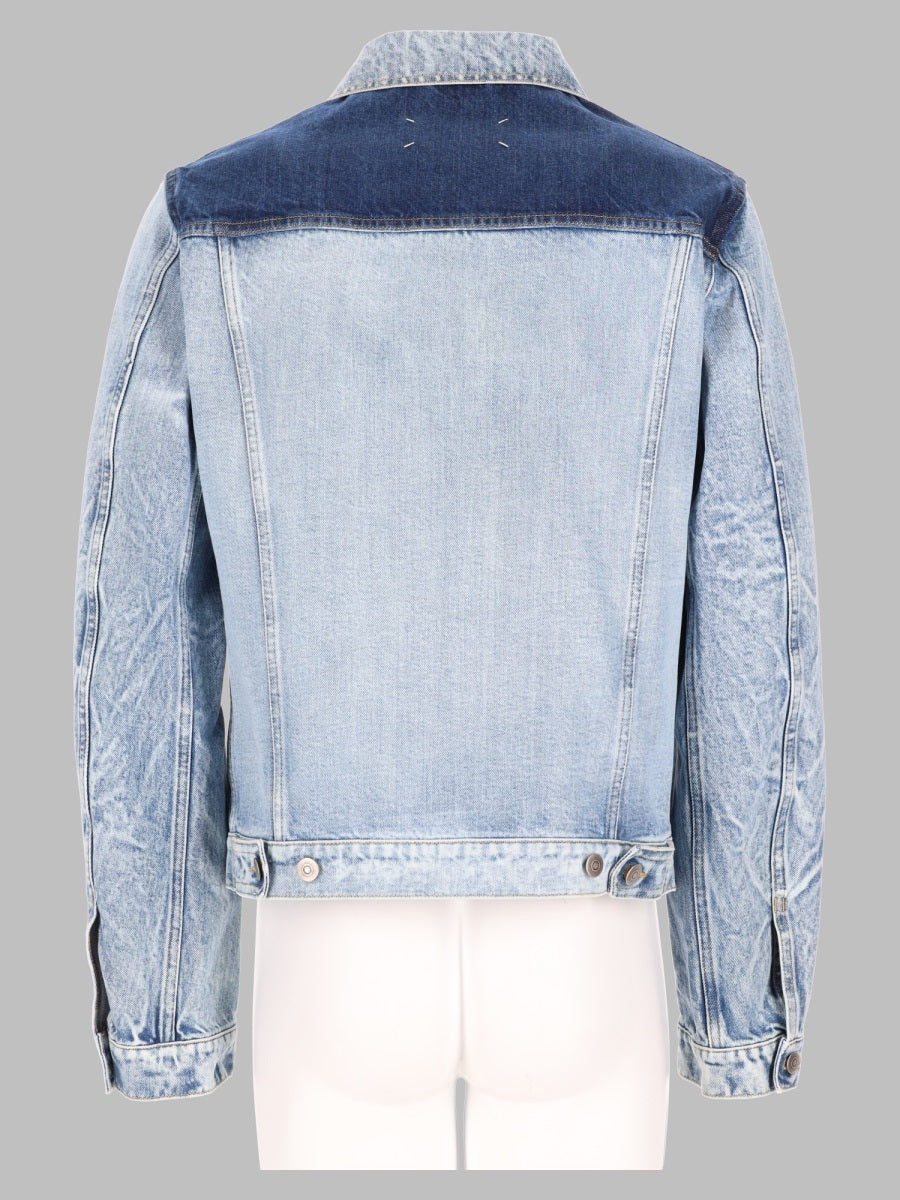 MAISON MARGIELA Maison Margiela Men Giacca In Denim Effeto Patchwork