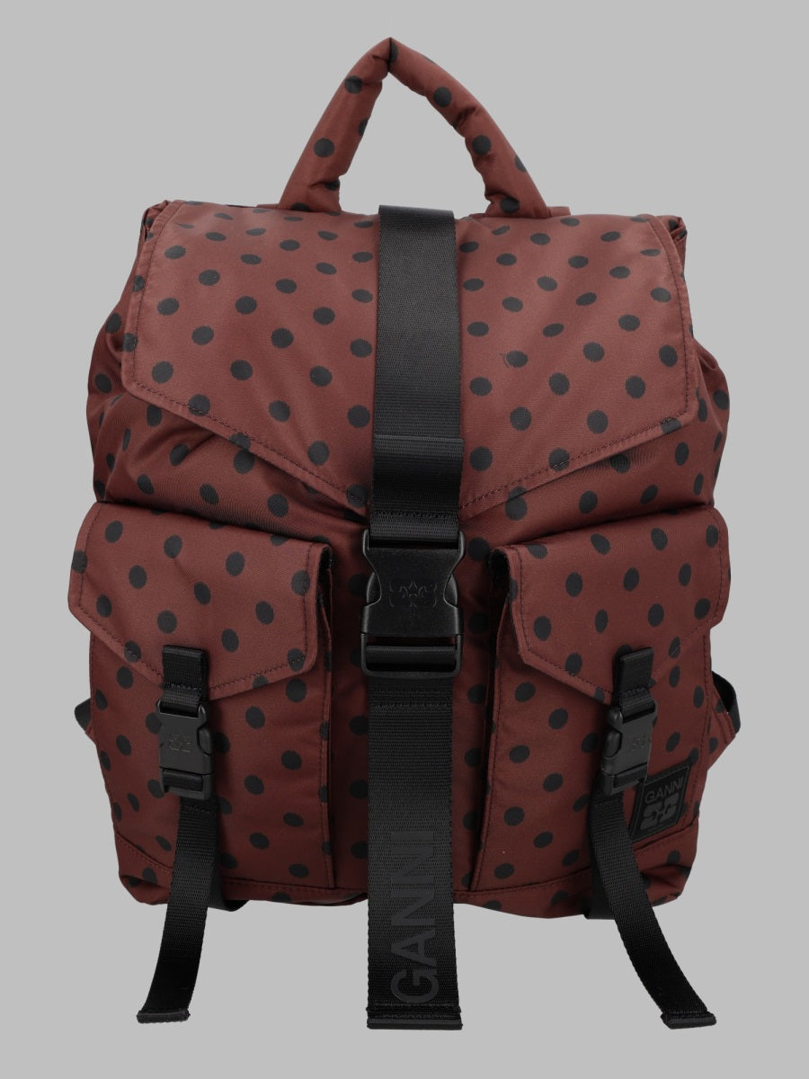 GANNI Ganni Women Zaino "Re-Tech Printed"
