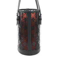 Louis Vuitton Bucket Black Leather Handbag (Pre-Owned)