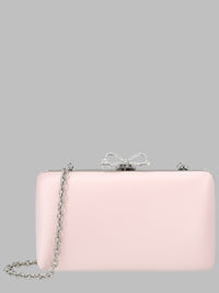 Self-Portrait Women Clutch Rosa In Raso