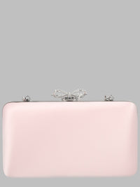 Self-Portrait Women Clutch Rosa In Raso