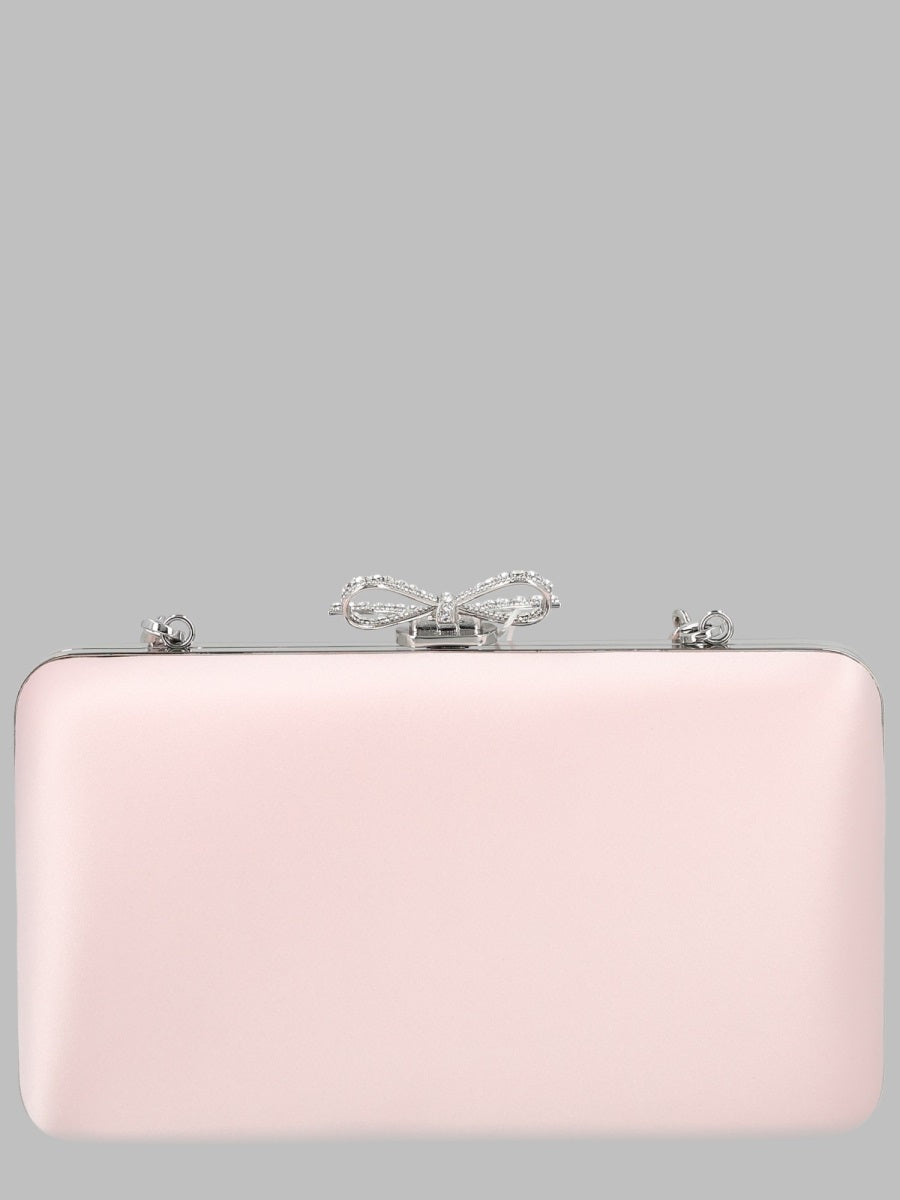 Self-Portrait Women Clutch Rosa In Raso