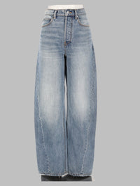 Alexander Wang Women Jeans "Float" Con Tasca A Scomparsa