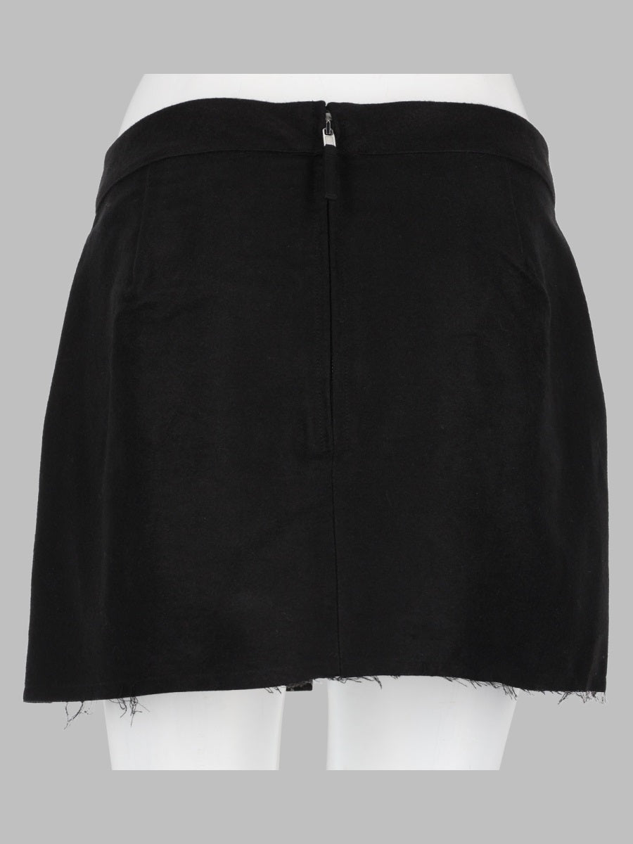 Rick Owens Women Gonna "Fog Cutoff Mini"