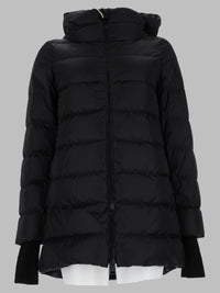 Herno Women Piumino A-Shape In Nylon Chamonix